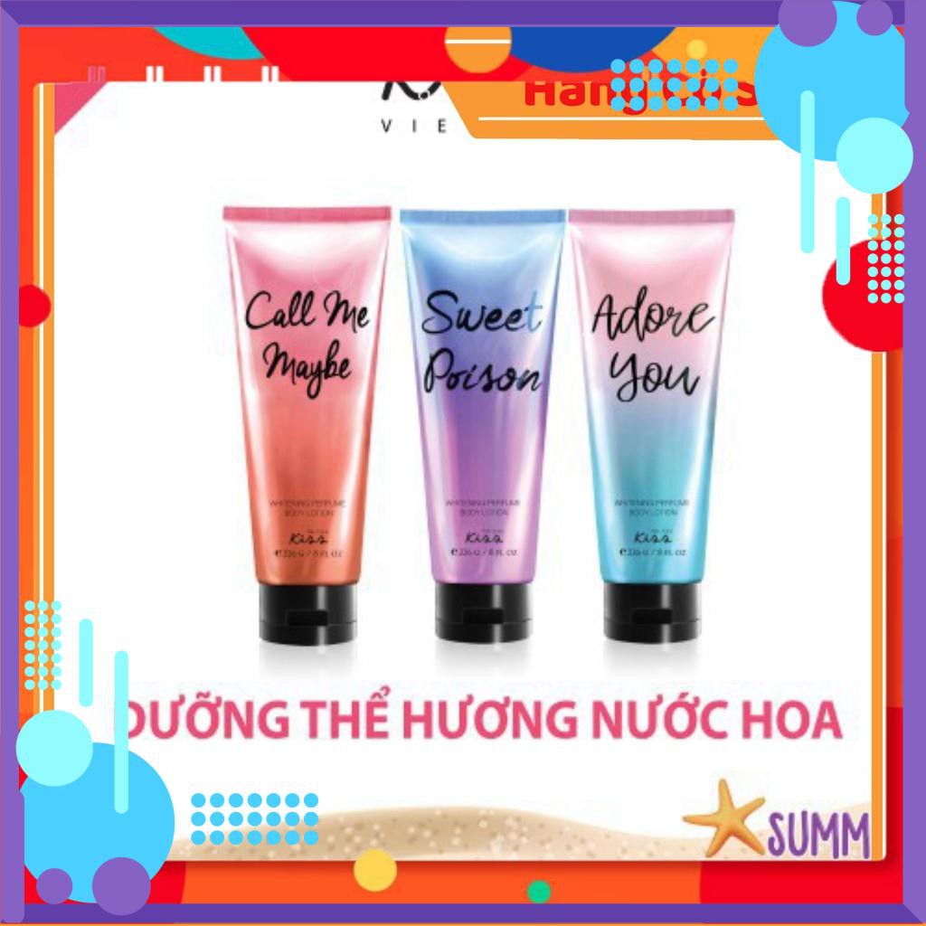 Hàng Chuẩn Thái - Sữa Dưỡng Trắng Da Toàn Thân Malissa Kiss Thái Lan [Hàng Có Sẵn]