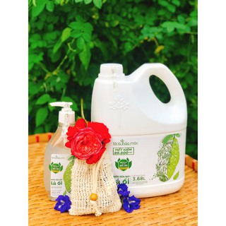 Combo 1 tặng 2. nước rửa chén lá ổi_ tôi là thảo mộc, nước rửa chén sinh học 3.68l