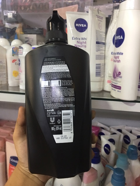 Dầu gội Sunsilk óng mượt rạng ngời 900g