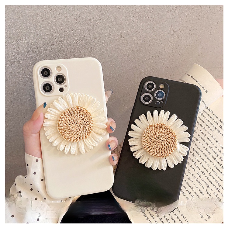 Ốp Điện Thoại Họa Tiết Hoa Hướng Dương Thời Trang Cho Samsung Note 20 Ultra A6 A8 Plus Note 8 5 9 10 Pro A31 A51 A71 S20Fe