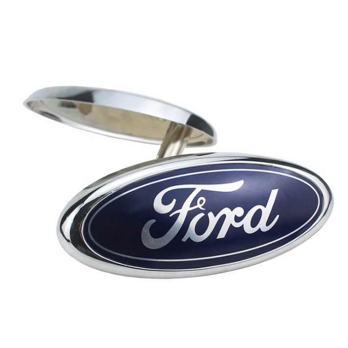 Sản phẩm Logo biểu tượng trước và sau xe ô tô Ford Kích thước 14.5*6.5cm Chất liệu Nhựa ABS ..