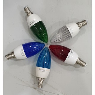 Bóng đèn led trái ớt đui E14 3w