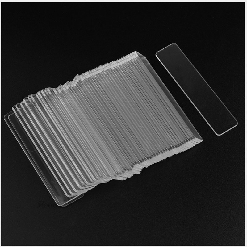 Set 1 / 100 Que Móng Tay Giả Tập Sơn Màu Sắc