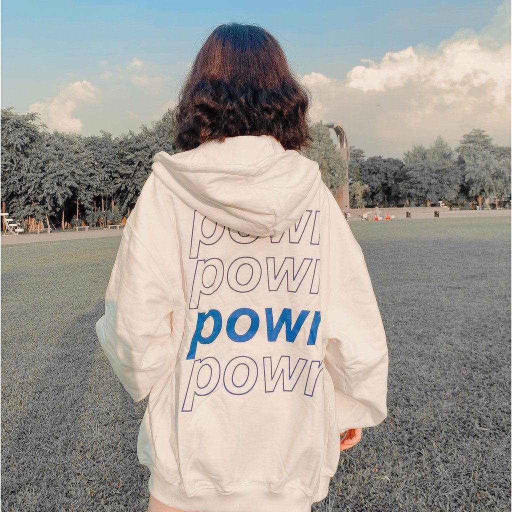 ÁO HOODIE ZIP POWR NỈ NGOẠI | BigBuy360 - bigbuy360.vn