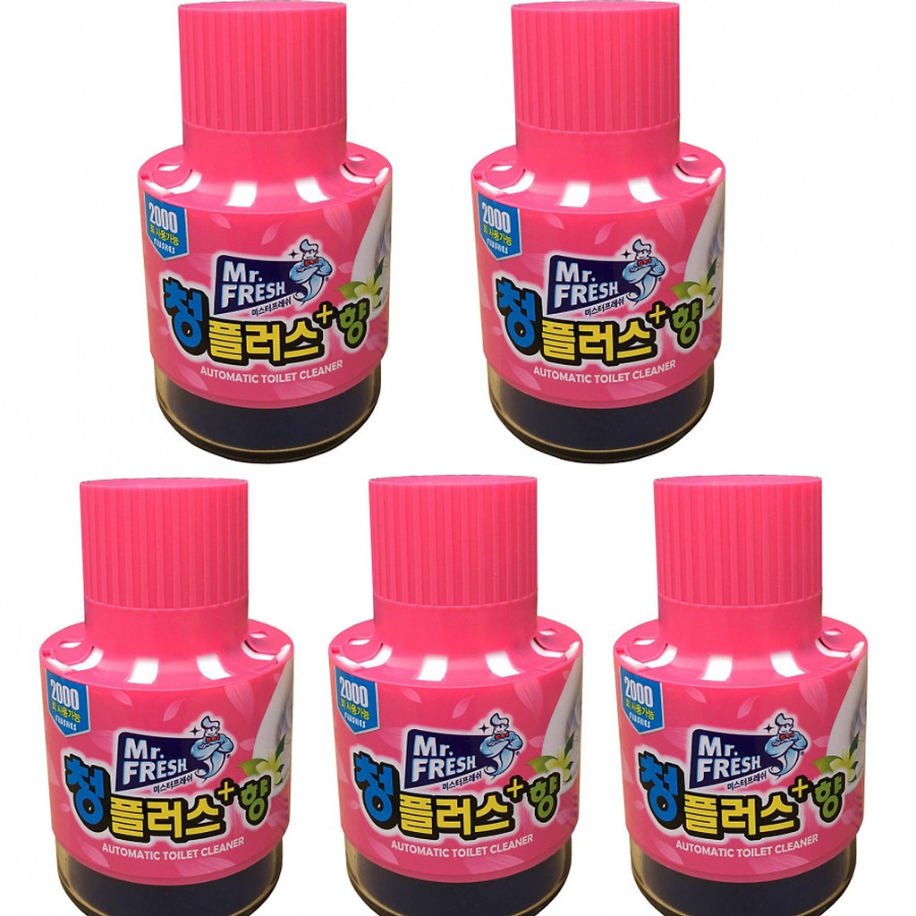 Cốc thả bồn cầu tẩy xanh toilet Hàn Quốc Mr.Fresh 180g hương Ly