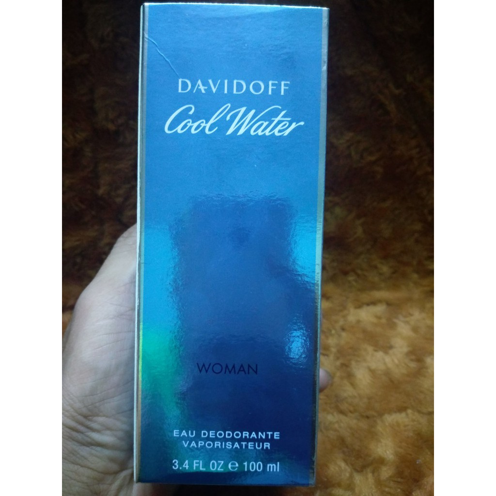 Nước hoa nữ Cool Water by Davidoff for Women  Eau de Toilette Spray