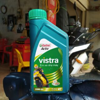 Dầu nhớt Vistra 0.8L 20W-50 Castrol Activ