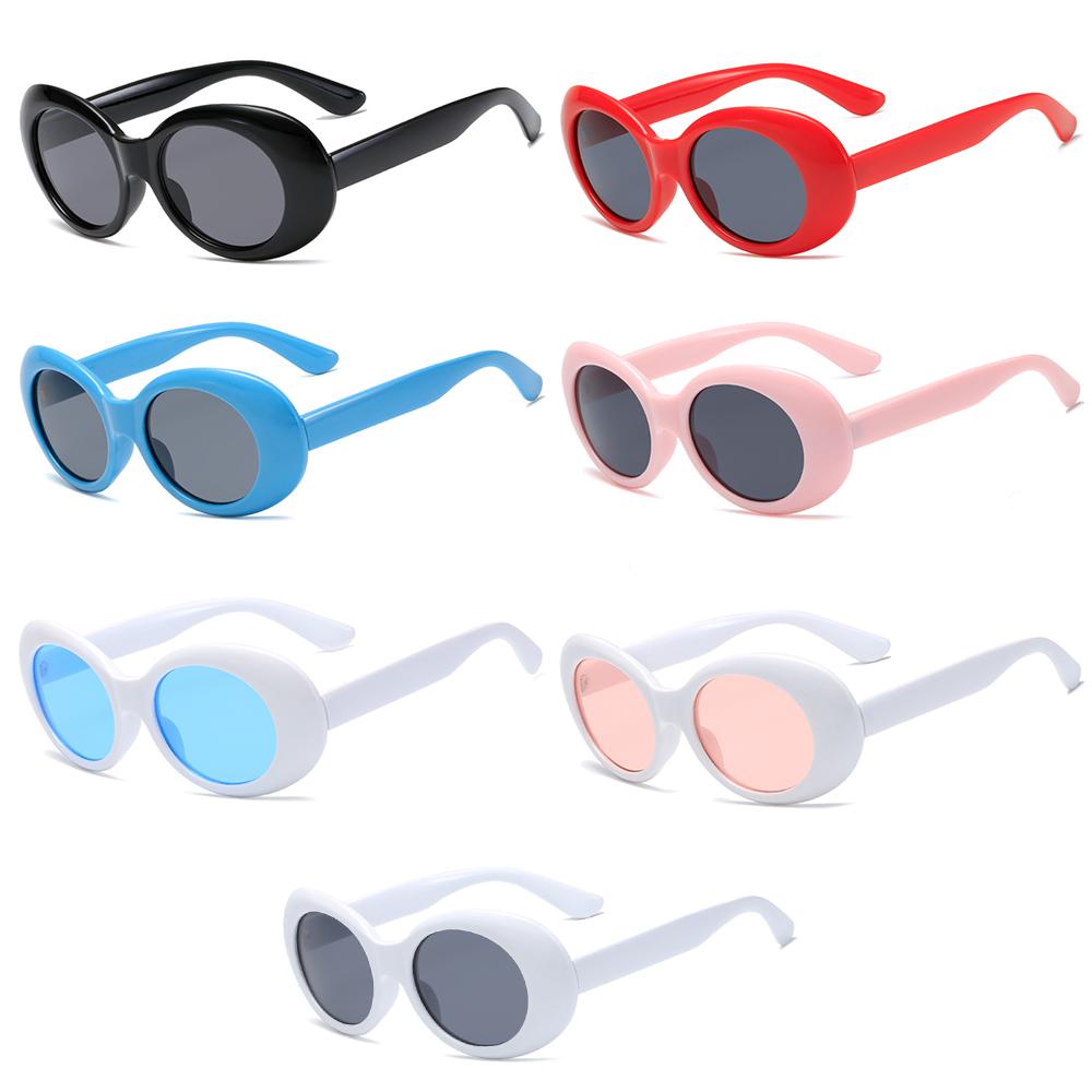 Kính Mát Hình Oval Phong Cách Cổ Điển Mới 2021 Dành Cho Bạn Nữ