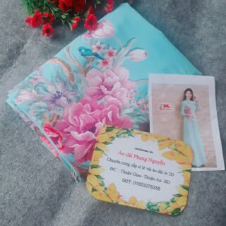 Vải áo dài bộ 300k