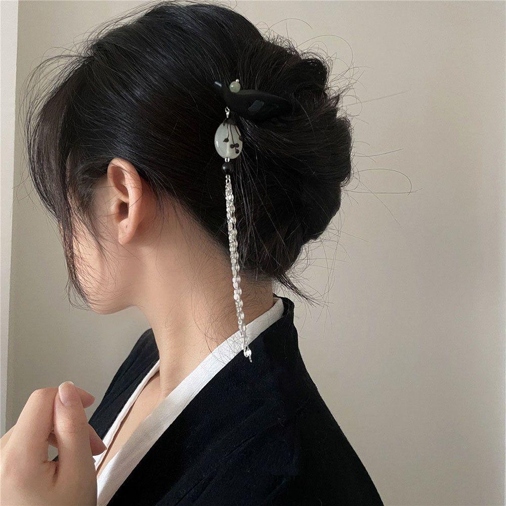 Trâm Cài Tóc Dạng Chuỗi Dài Phong Cách Trung Hoa Cổ Điển Cho Nữ