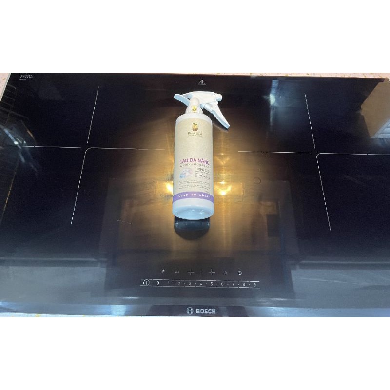 Lau Đa Năng Fuwa3e Hương Nhu 500ml dạng xịt lau kính lau bếp và nhiều bề mặt - Lau sạch dầu mỡ