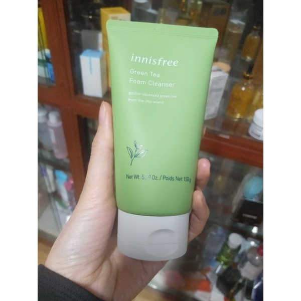 Sữa rửa mặt innisfree Green Tea Foam Cleanser 150ml, sữa rửa mặt làm sạch sâu dịu nhẹ trà xanh - Mina.cosmetic1 | BigBuy360 - bigbuy360.vn