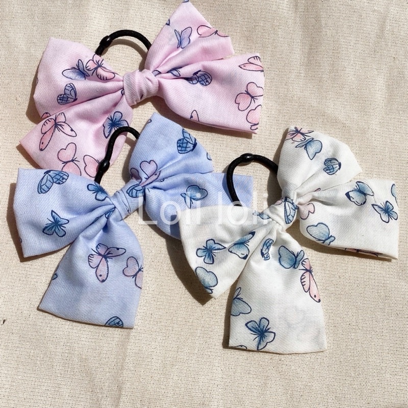 Cột  tóc nơ bướm xinh xắn hot trend dành cho nàng thêm xinh