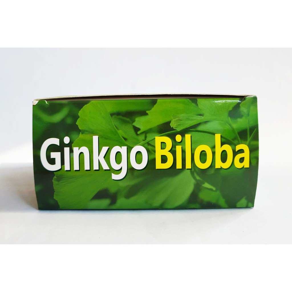 HOẠT HUYẾT DƯỠNG NÃO GINKGO BILOBA - GIÚP BỔ SUNG DƯỠNG CHẤT CHO NÃO - TĂNG CƯỜNG TUẦN HOÀN MÁU NÃO - HỘP 100 VIÊN