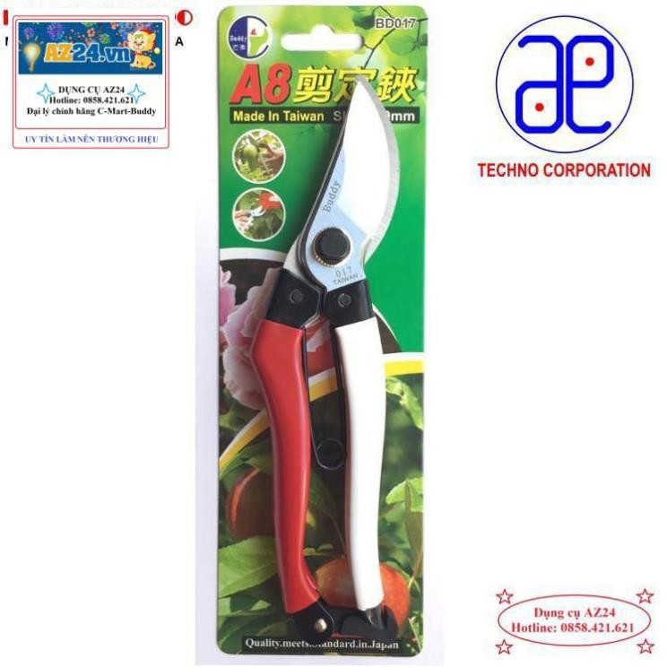 Kéo cắt cành 200mm BUDDY, BD017   RẺ NHẤT THỊ TRƯỜNG