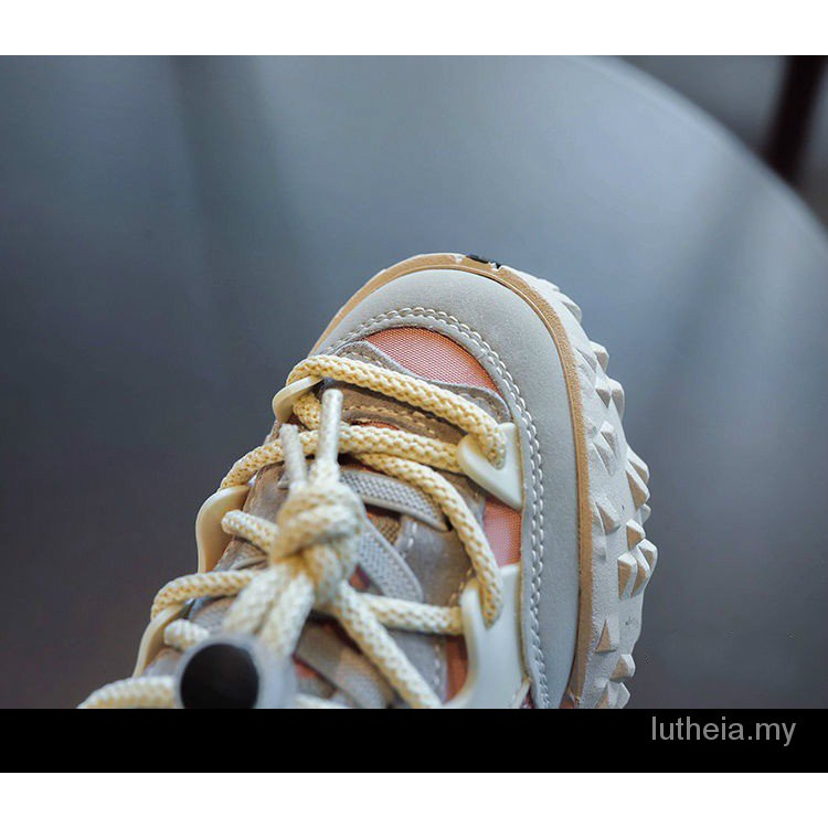 Giày Thể Thao Siêu Nhẹ Thoáng Khí Phong Cách Hàn Quốc Thời Trang Cho Bé Gái