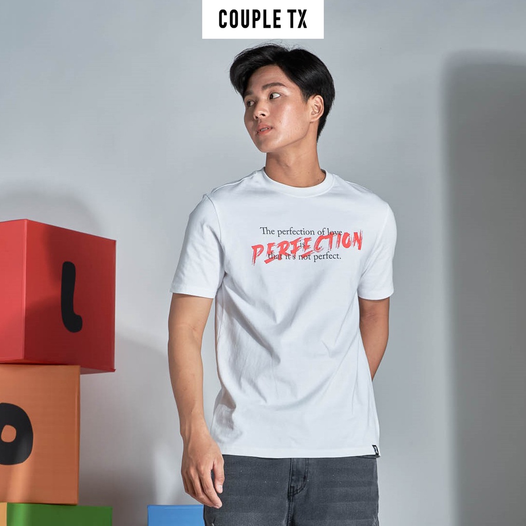Áo thun Nam In perfection Couple TX MTS 1125
