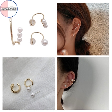Bộ 3 khuyên tai thời trang nữ phong cách Hàn Quốc xinh xắn