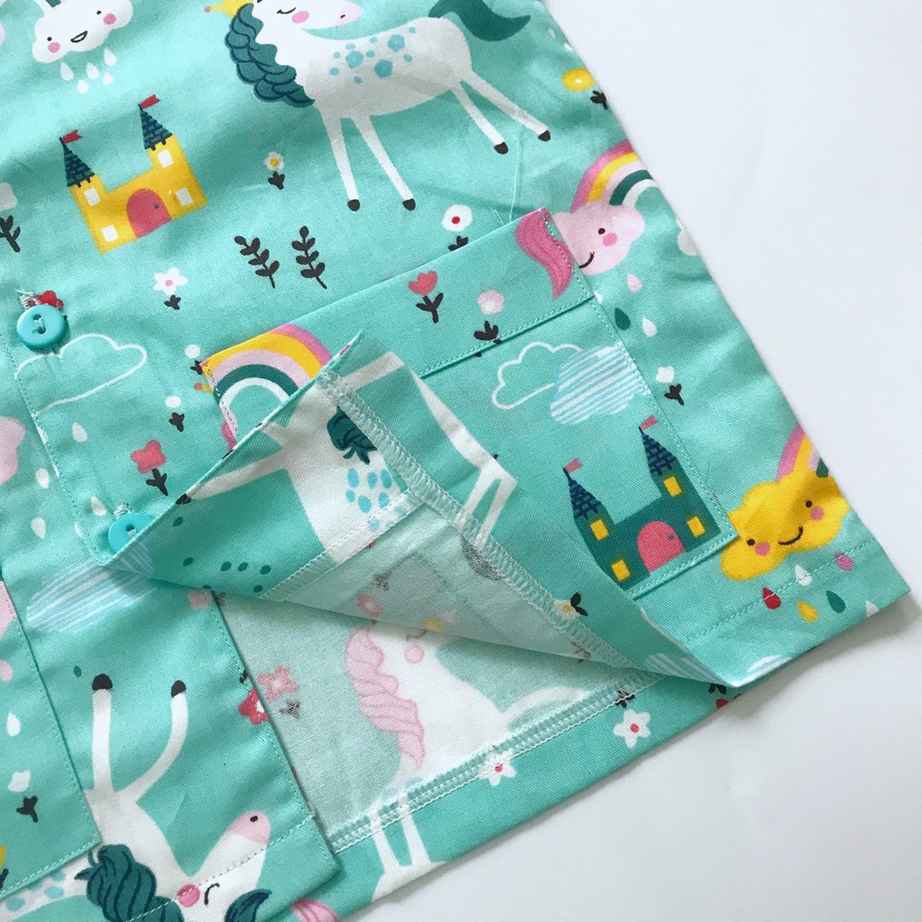 Bộ ngủ dài tay Pijama Cho Bé vải Thô lụa cotton - Nhiều mẫu chọn lựa 10-45kg