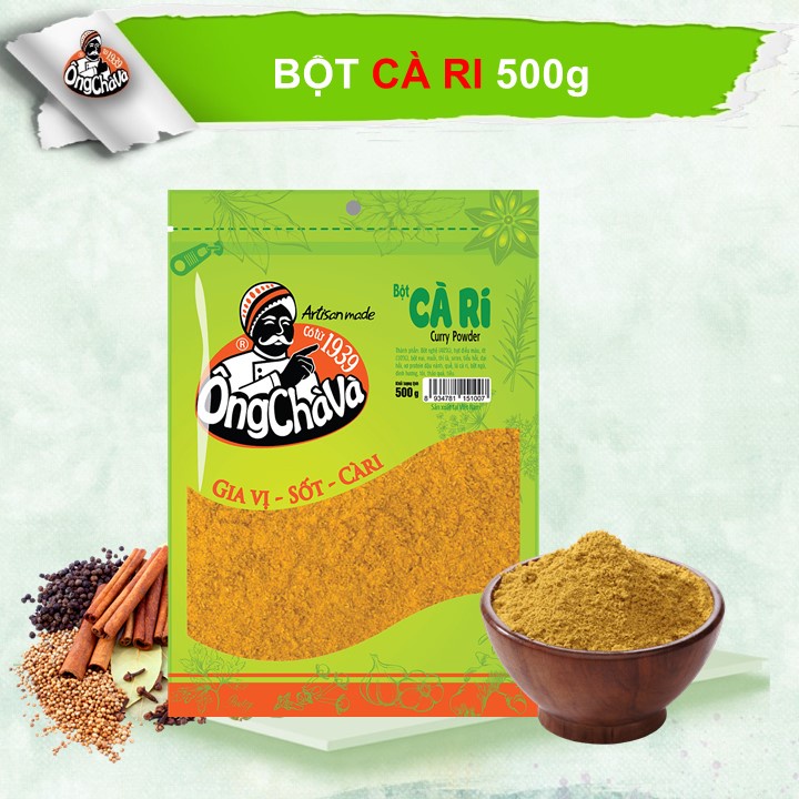 Bột cà ri Ông Chà Và 500g (Curry powder)