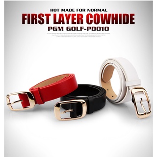 Thắt Lưng Golf Nữ Da PU Cao Cấp Chính Hãng PGM - PD010
