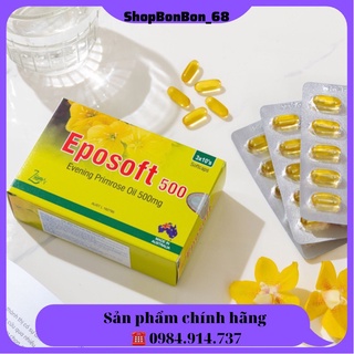 Tinh dầu hoa anh thảo EPOSOFT – Cân bằng nội tiết tố nữ, hộp 30viên