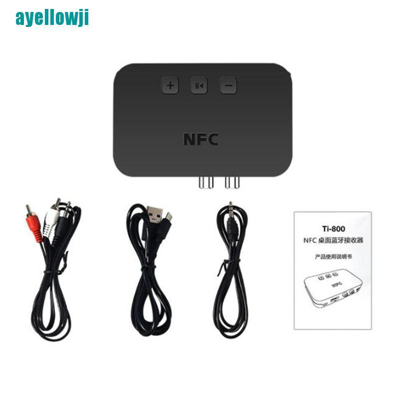 Thiết Bị Nhận Tín Hiệu Bluetooth 5.0 Không Dây Với Jack Rca 3.5 Aux