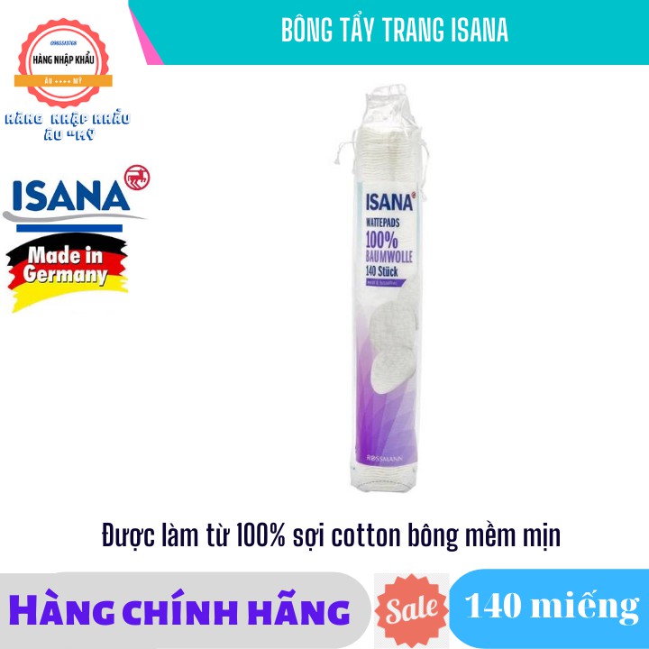 [Isana] BÔNG TẨY TRANG ISANA