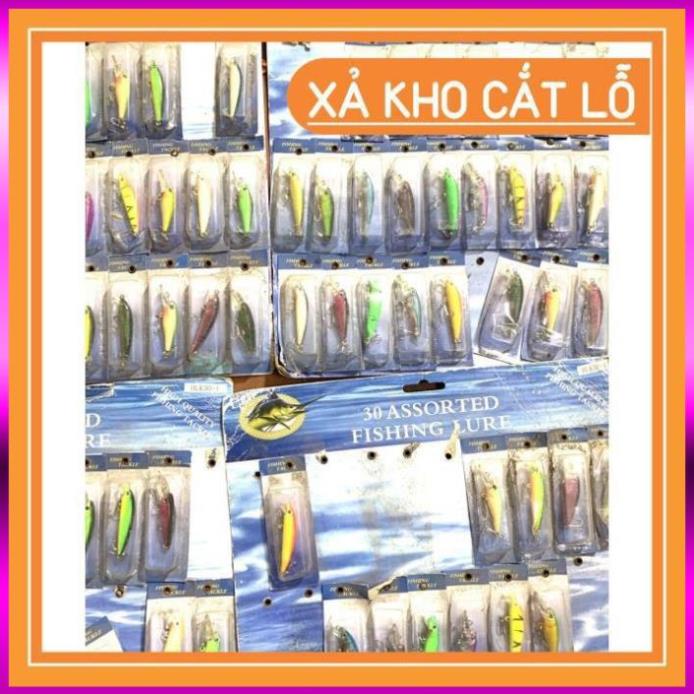 ⭐  [ Xả Kho ] Mồi Câu Lure Mồi Câu Cá Câu Lure 2 Lưỡi 3 tiêu BKK Siêu Sắc Bền