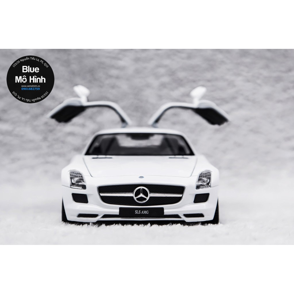 Blue mô hình | Xe mô hình Mercedes SLS AMG Welly 1:24