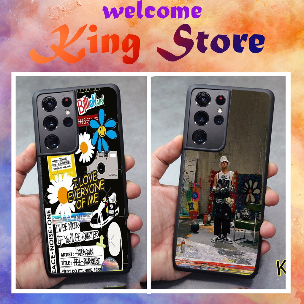 Ốp Samsung S21 - S21 FE -  S21 PLUS - S21 Ultra - Ốp lưng Samsung in hình IDOL G-Dragon siêu đẹp, độc, lạ