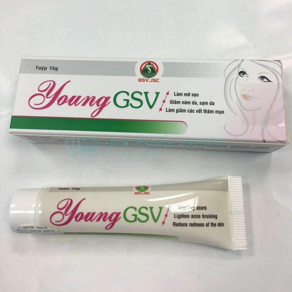 Gel Mờ Thâm Gel Mờ Sẹo Young GSV - Nhà thuốc An Đức