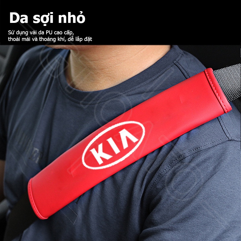 GTIOATO Da DâY Đai An ToàN Ô Tô CàI DâY An ToàN Ô Tô BọC DâY An ToàN Xe HơI Phụ KiệN Ô Tô Trang Trí Oto Phụ KiệN BêN Trong Ô Tô Cho KIA Morning Seltos Carnival Sonet K3 Soluto Sorento Sedona Cerato Rondo K5 Optima