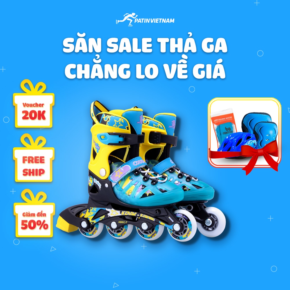 Giày patin Cougar 867 chính hãng, giày patin cao cấp