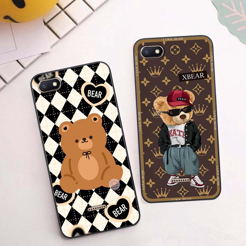 Ốp lưng Xiaomi Redmi 4A / 5A / 6A in hình bear bick, gấu siêu đẹp dễ thương cute