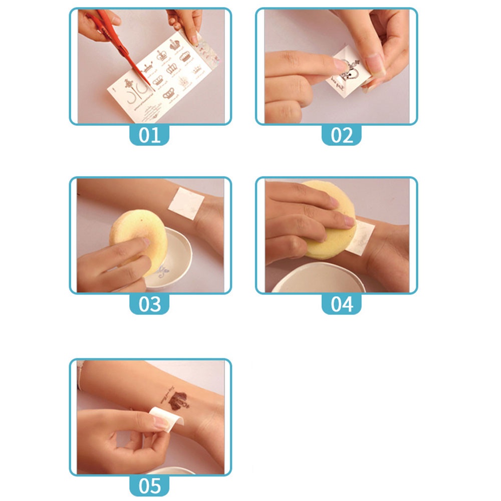 1 Tấm Hình Xăm Dán Hình Khủng Long 3D Chống Nước Dễ Thương Dành Cho Trẻ Em