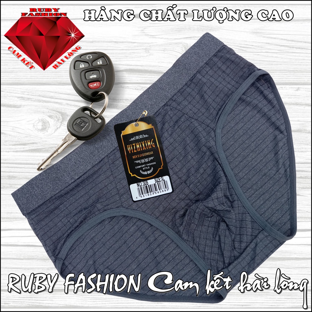 Set 3 Quần sịp nam, Quần lót nam thun lạnh Hàn Quốc, chất lượng cao