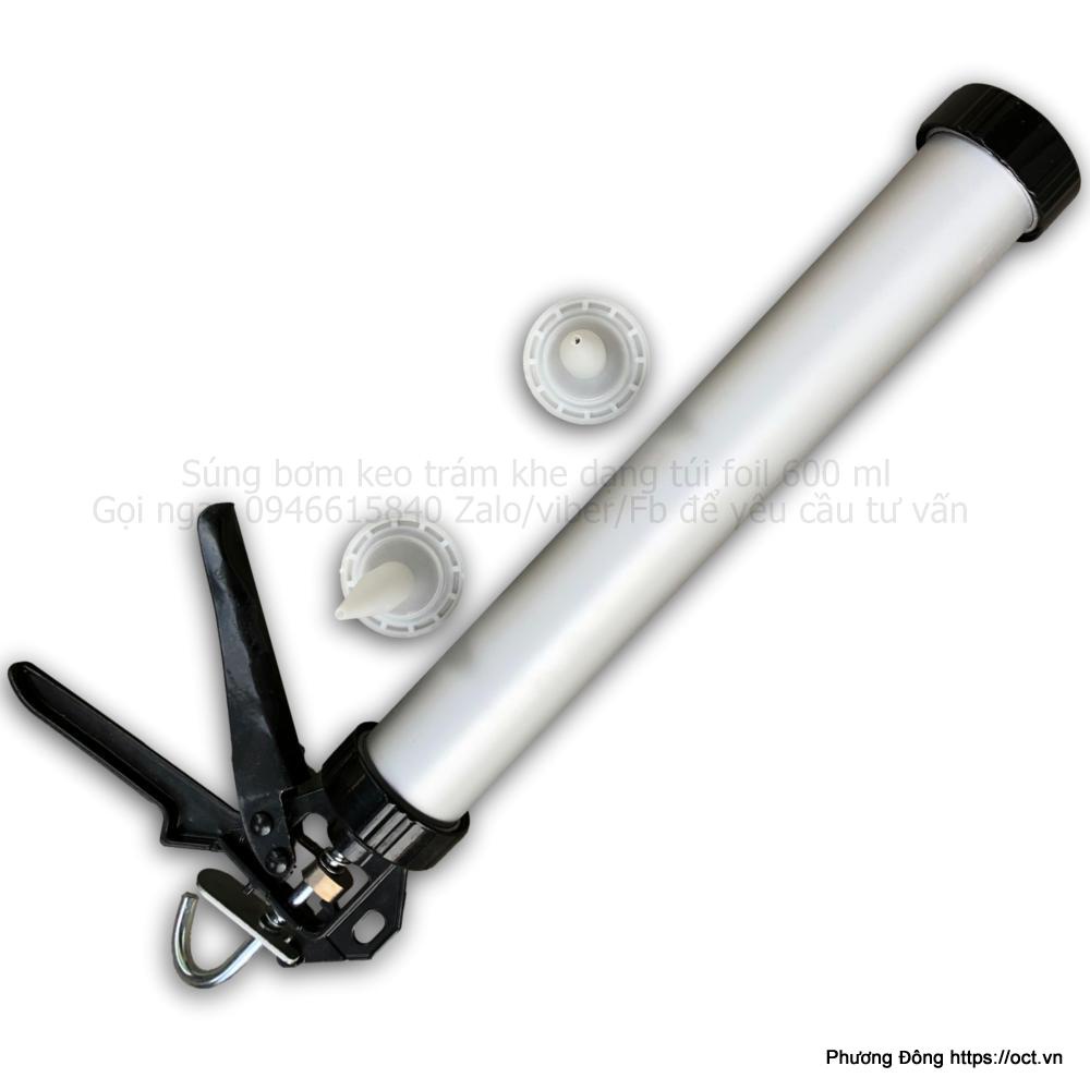 SÚNG BƠM KEO DẠNG XÚC XÍCH DỤNG CỤ BƠM KEO TRÁM KHE