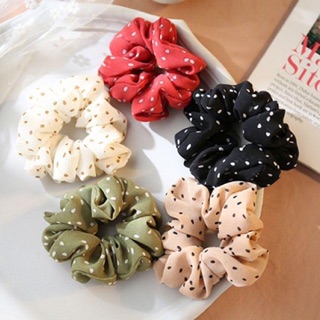 SCRUNCHIES DÂY BUỘC TÓC VOAN, NƠ BUỘC TÓC KẺ, CỘT TÓC LỤA