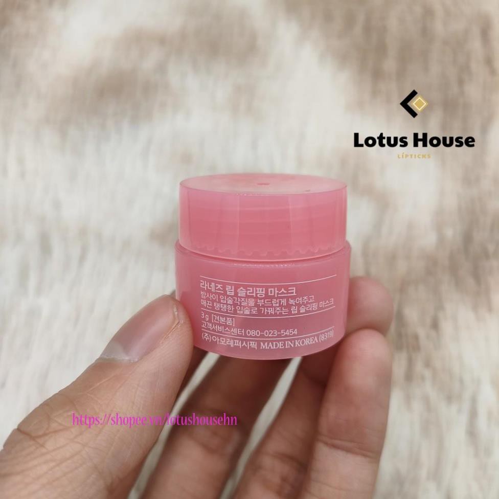Mặt nạ ủ môi laneige minisize 3g