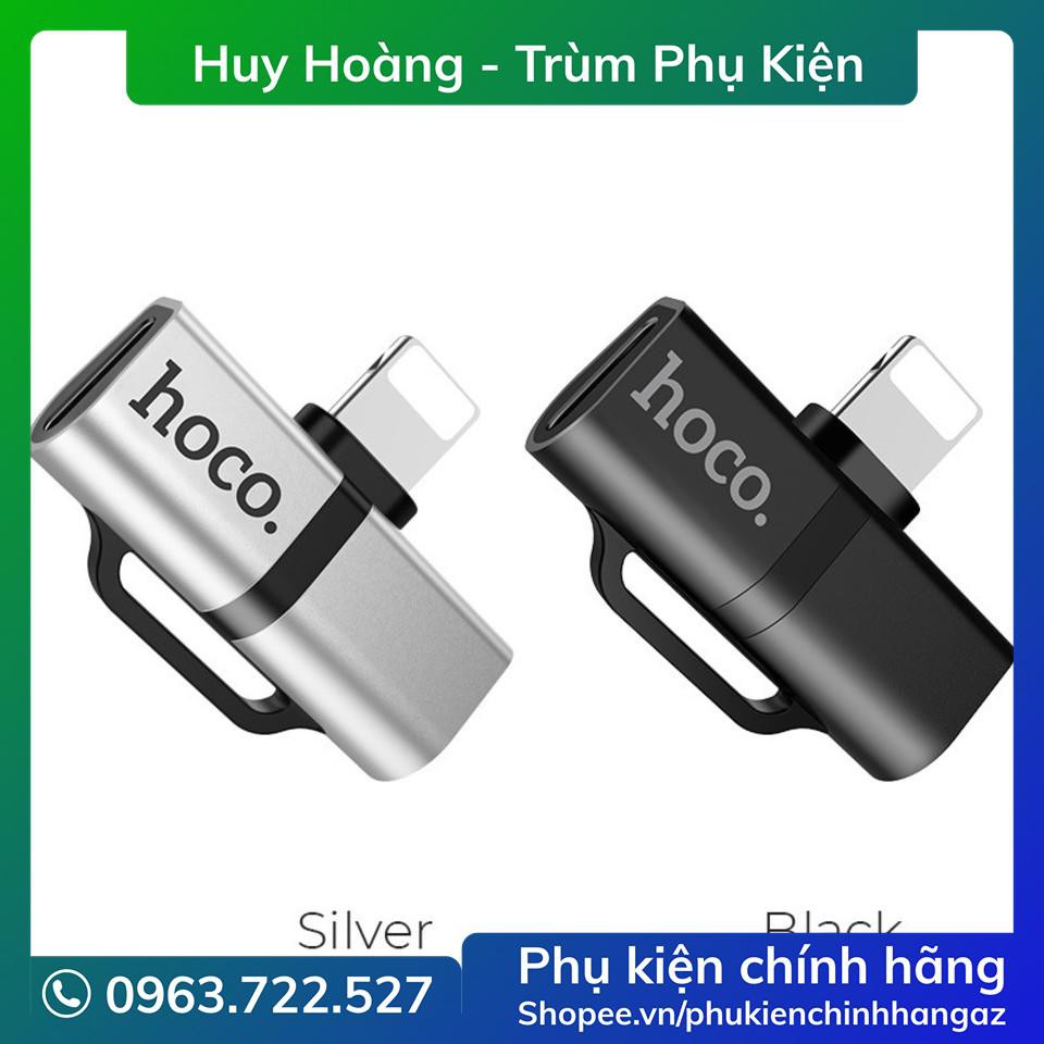 Đầu chuyển Đổi Lightning cho iphone  Dual Lightning Hoco LS20