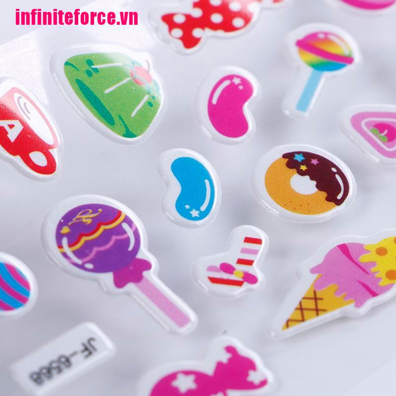 Bộ 10 Hình Dán Đáng Yêu Trang Trí