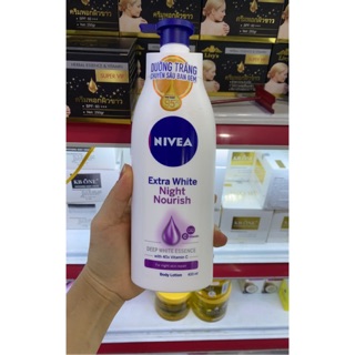 Sữa dưỡng thể săn da Nivea Night White