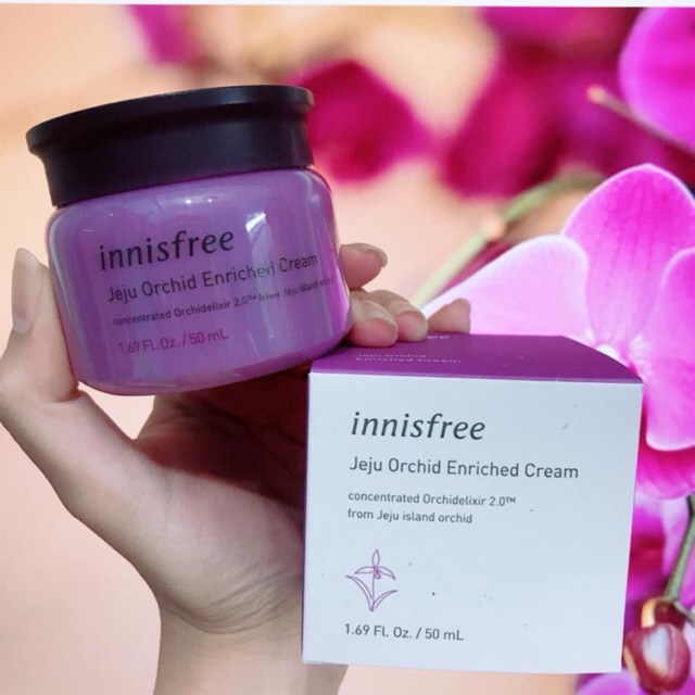 KEM DƯỠNG DA CHỐNG LÃO HOÁ INNISFREE ORCHID ENRICHED CREAM