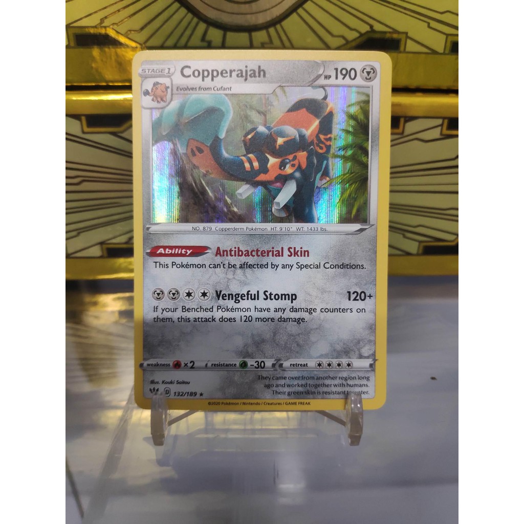 [ Dưa Hấu Yugioh ] Lá bài thẻ bài Pokemon Copperajah