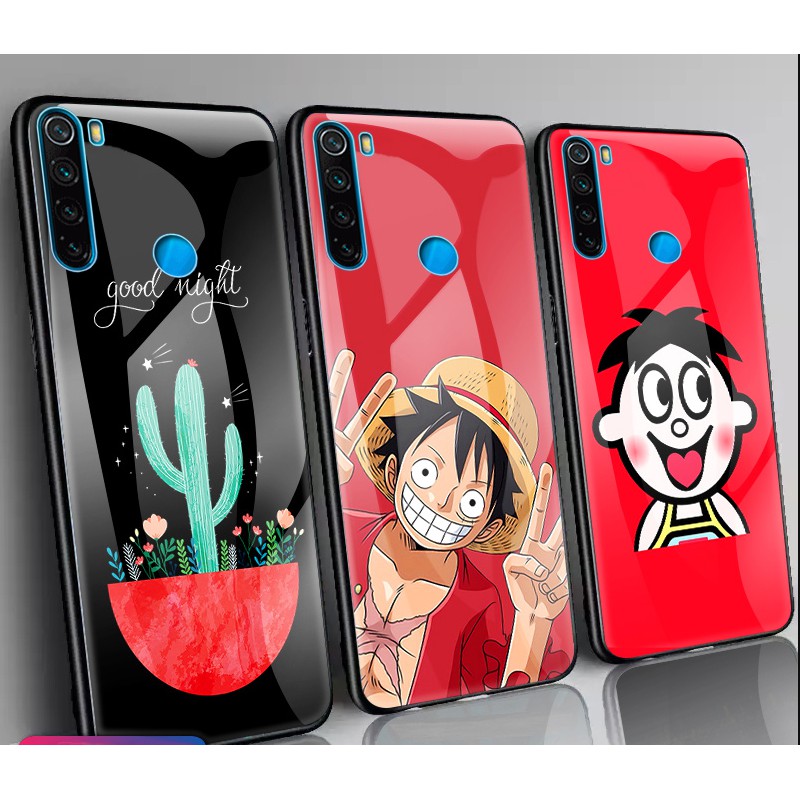 Ốp Xiaomi Redmi Note 8/NOTE 8 PRO mặt kính gương bóng