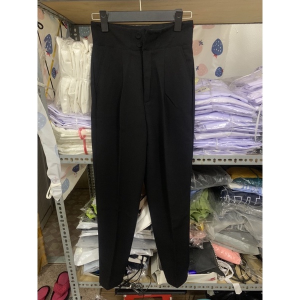 QUẦN TÂY LƯNG CAO 2 NÚT BỌC