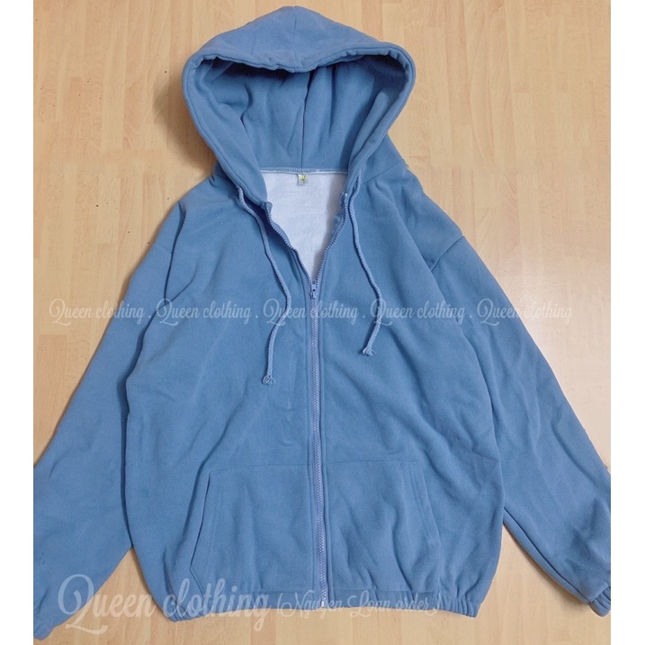 Áo khoác nỉ xanh ( kèm ảnh thật ) | BigBuy360 - bigbuy360.vn