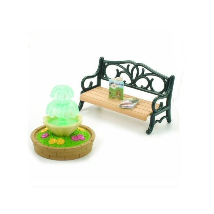 Đồ chơi nhập vai Bench &amp; Fountain Epoch Sylvanian Families