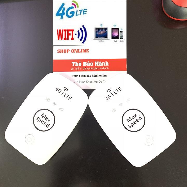 [MỌI LÚC MỌI NƠI] Router phát wifi 3G/4G MAXSPEED 4G LTE Bản Quốc Tế Tốc Độ 150Mbps Pin Khủng